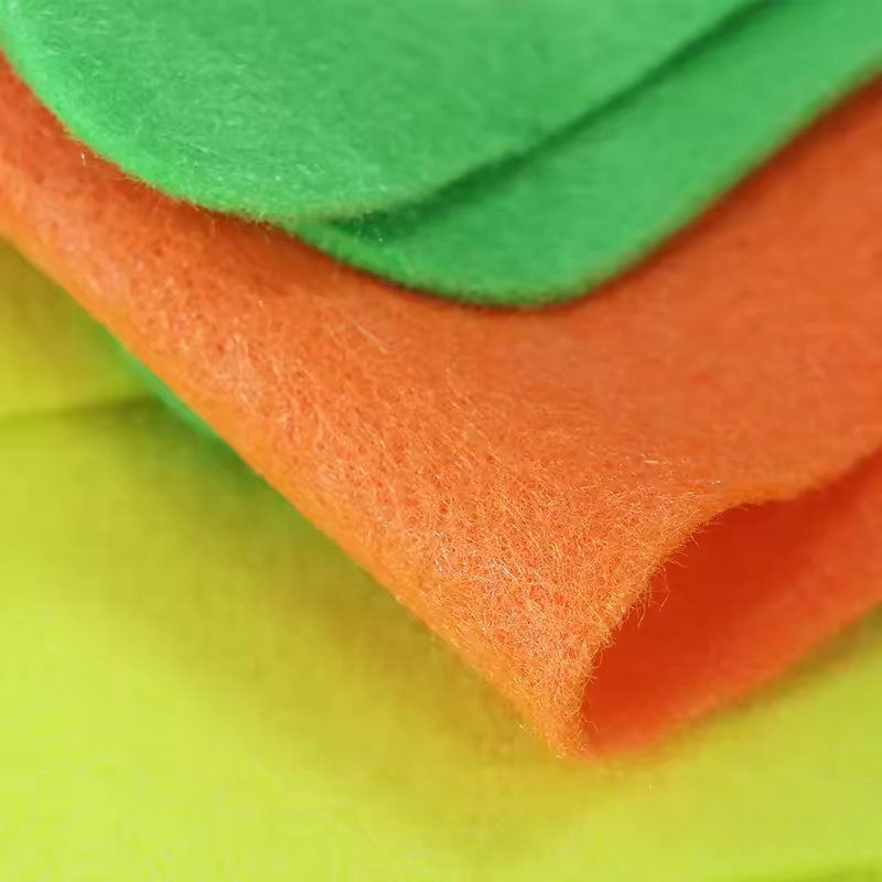 nonwoven polyester tennis ball cricket ball felt fabric sports felt needle punch non woven fabric