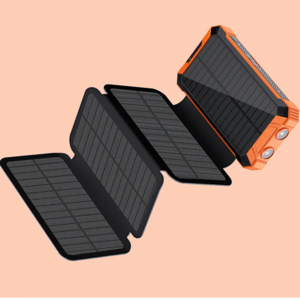 M-Queen OEM ODM Foldable Solar Panel Power Bank 10000mah Portable Mobile Phone Solar Panel Powerbank Charger For Laptop