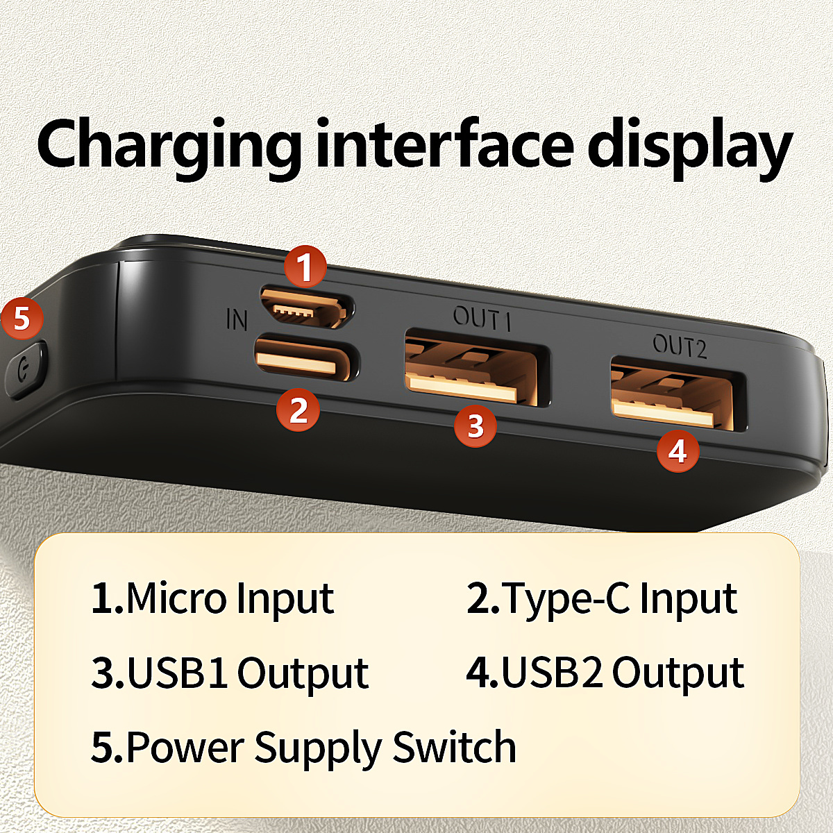 OEM ODM Mini Ultra Slim 10000mAh Portable Charger External Phone Battery Pack Emergency Phone Power Banks 20000mah 30000mah