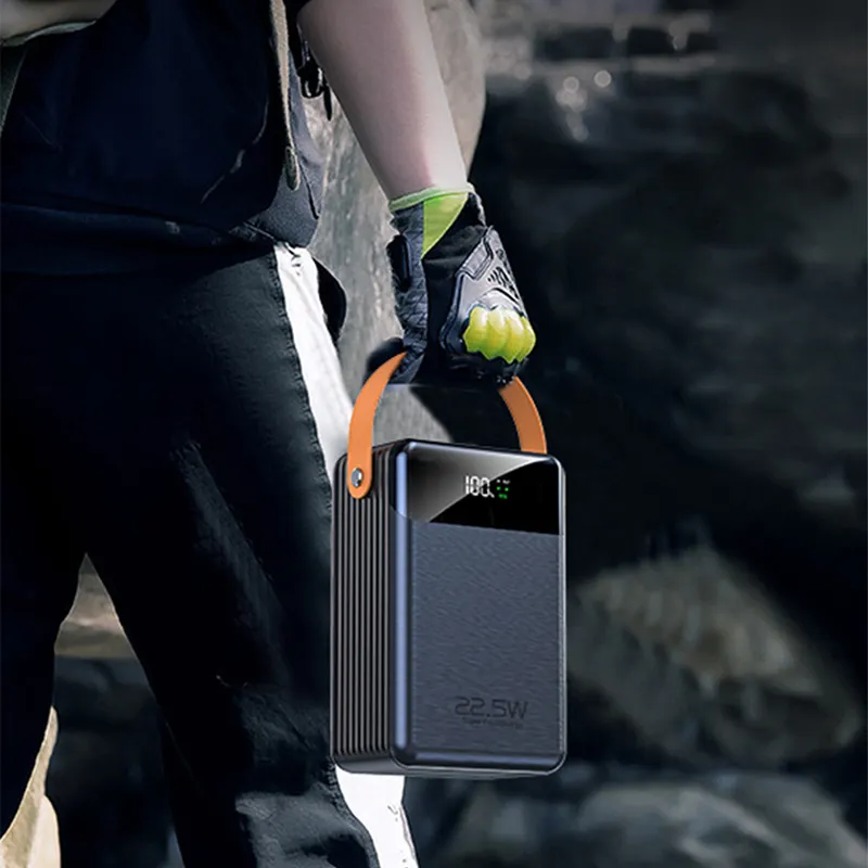 M-Queen Portable Power Station Custom High Capacity Power Bank 80000mah PD22.5W PowerBank Outdoor 80000mah Power Bank