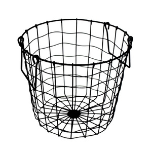 New Design OEM Household Essentials Rolling Laundry Wire Hamper with Wheels laundry Rolling Laundry Cart