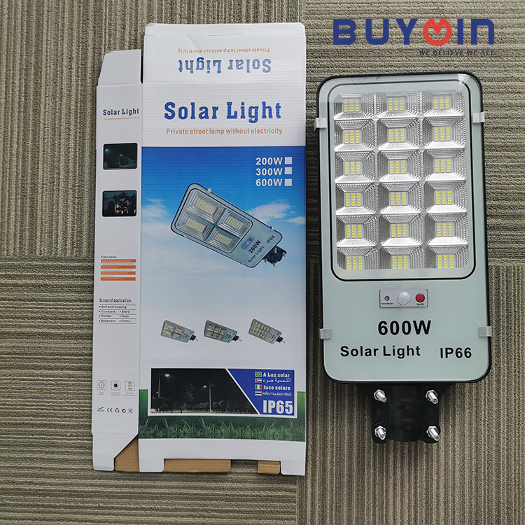 Outdoor solar wall light for Road/Garden 360 led lamps Wireless Waterproof Solar Flood Light 200W/300W/600W Led solar light