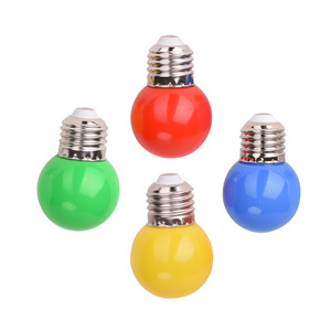 Wholesale Christmas Small color Colorful Led Light Bulb E27 B22 For Wedding Decoration Bombillos Led Multivoltage G45 color bulb