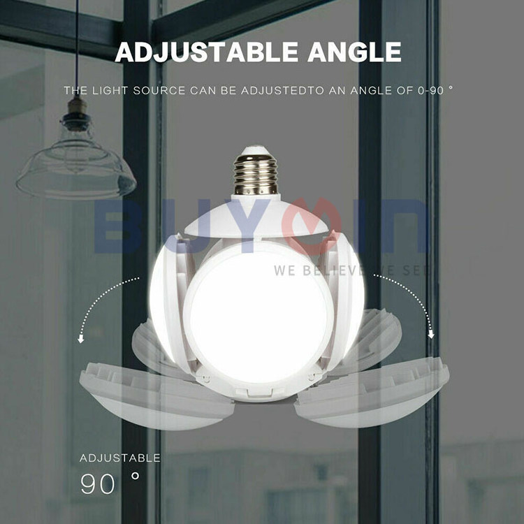 Five colors AC 85-265V Led bulb deformable football ufo lamp Bar Bedroom Study Living Room super bright folding led bulb