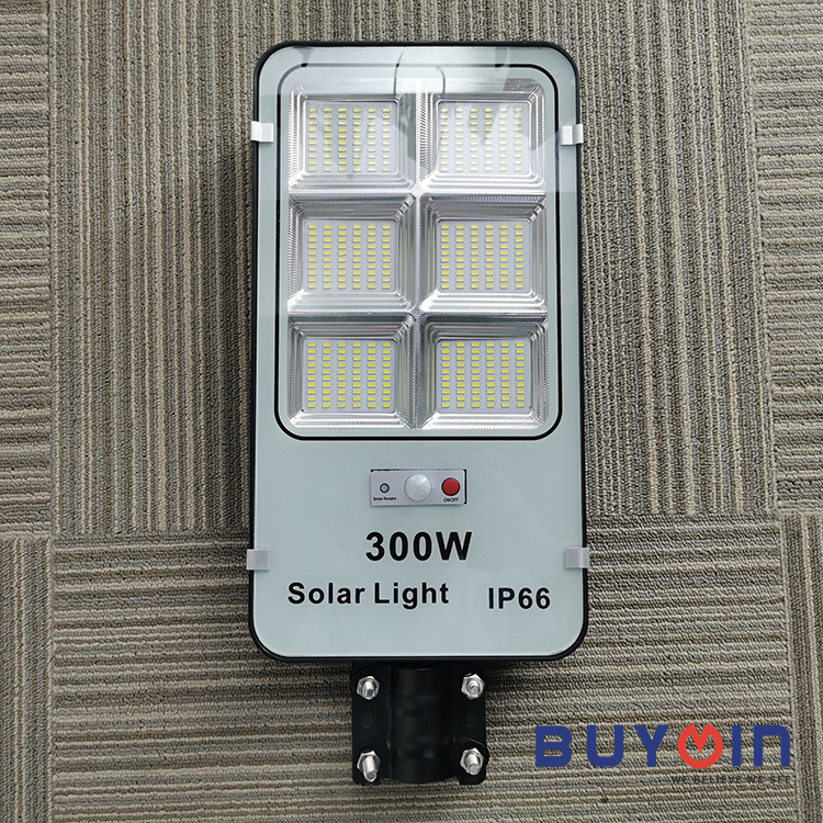 led all in one solar garden lights outdoor waterproof motion sensor wall lamp Flood Light 300W lamparas led solar street light