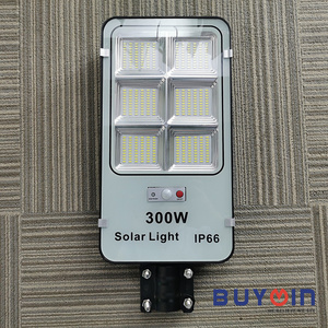 led all in one solar garden lights outdoor waterproof motion sensor wall lamp Flood Light 300W lamparas led solar street light