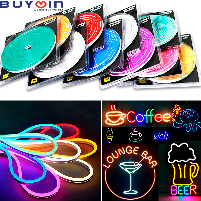 Zhongshan led strip light waterproof 110V christmas decorations 220V neon Flex flexible strip holiday lighting luces led neon