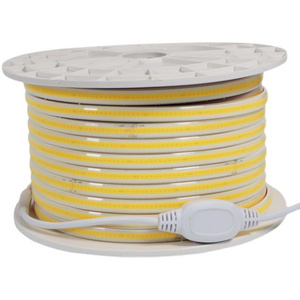 110V 220V 100M High Bright flexible cob Tira led 288leds 12mm Cuttable strip lights for living room bedroom cob led strip light