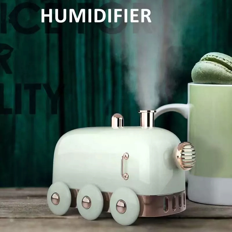 Minigo New design 300ml usb mini air humidifier Train Humidifier diffuser