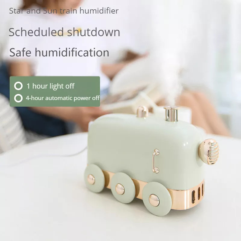 Minigo New design 300ml usb mini air humidifier Train Humidifier diffuser