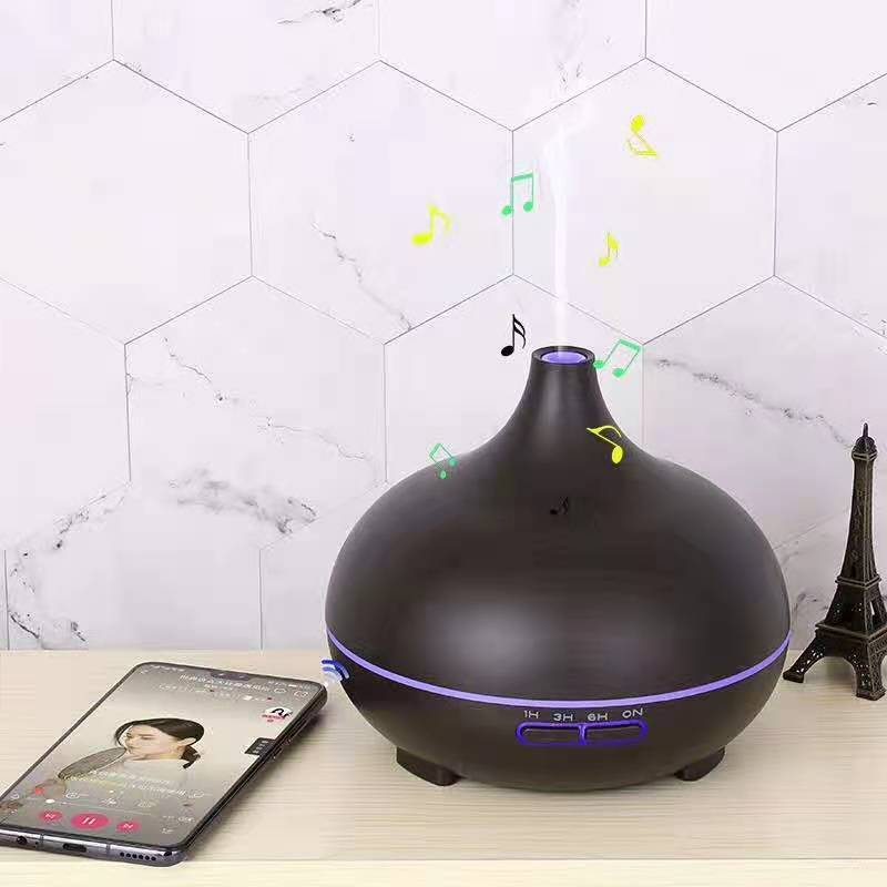 2023 Trending Products Hot Sale scent diffuser machine 500ml Wood Grain Oil Diffuser 12V Air Ultrasonic Humidifier