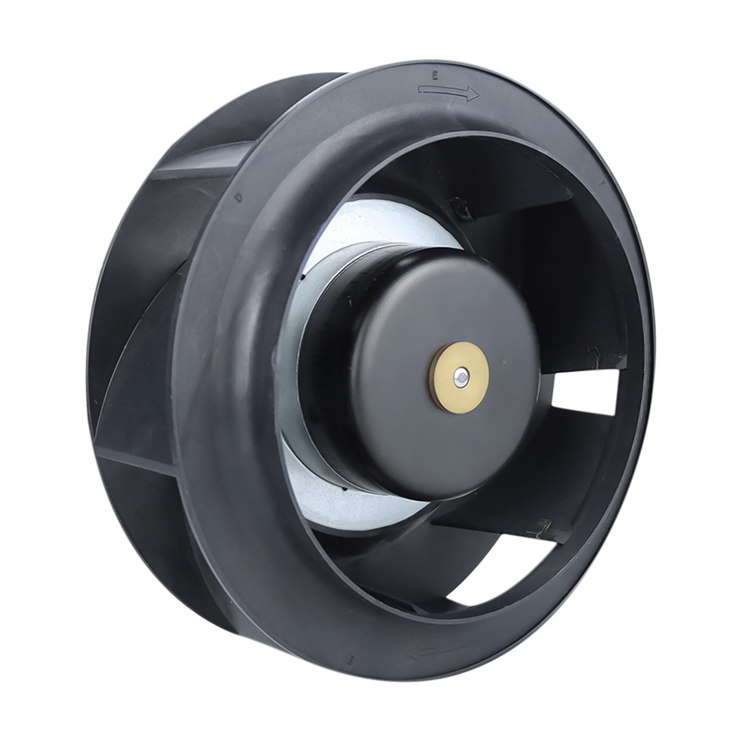 EC 190mm Backward Curved Impeller Motor Fan Centrifugal Exhaust Fan