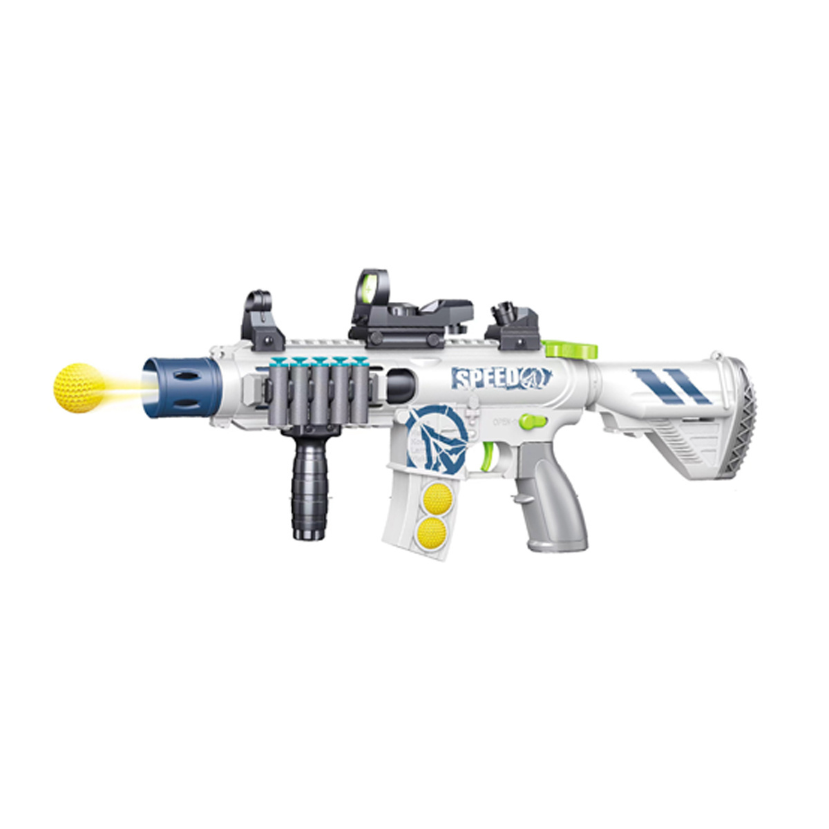 Customize Own Logo AK47 MP5 nerf gun Bullet Plastic Submachine Gun nerf Soft Bullet Toy Gun