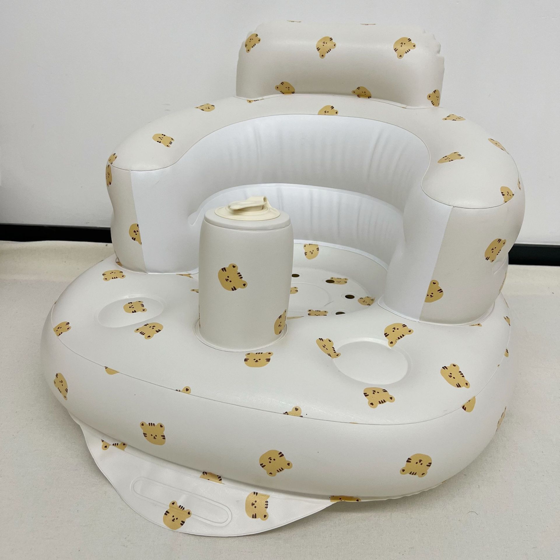 Multifunctional Baby PVC Inflatable Seat Inflatable Bathroom Sofa Learning Eating Dinner Chair Bathing Stool