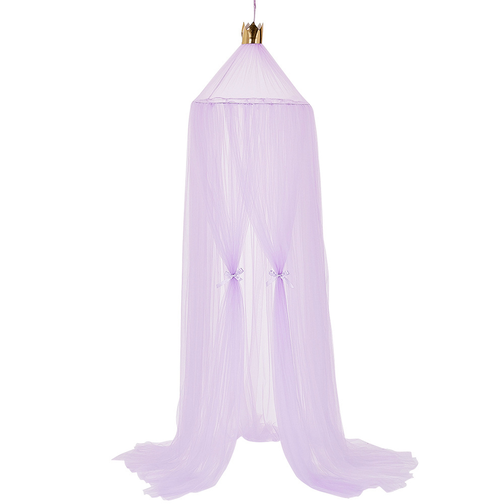 Princess Bed Canopy for Children, Cotton Mosquito Net Kids Playing Tent Room Decoration Reading corner