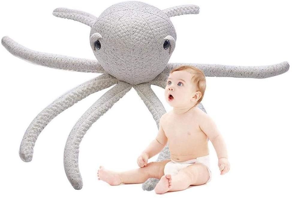 Ins creative toys for kids marine animals baby octopus stuffed plush toy