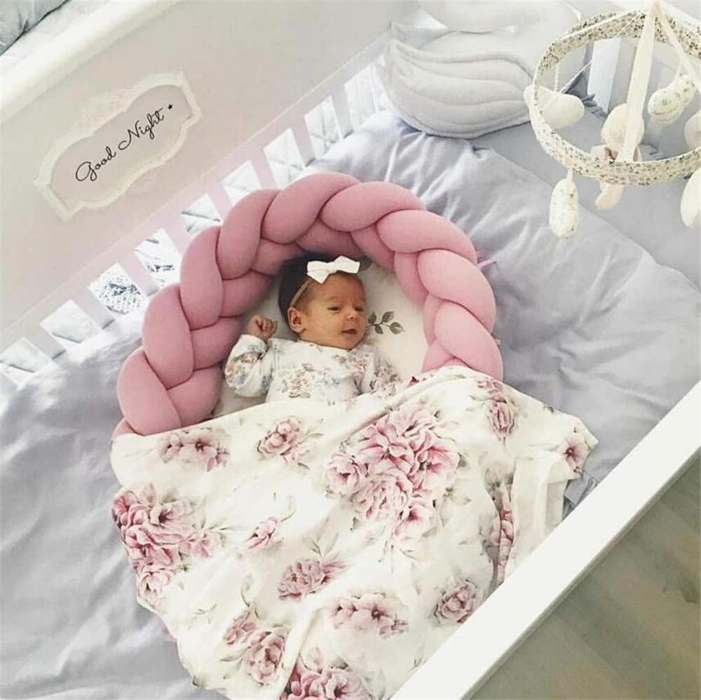 Braided Knot Newborn Lounger Breathable Baby Nest Portable Bassinet Bed for Co-Sleeping Infants & Toddlers