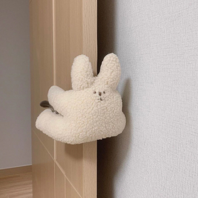 Hot Selling Cartoon Animal Door Stop Soft cotton Cushion Baby Finger Protector, Prevent Finger Pinch Injuries Slamming Door