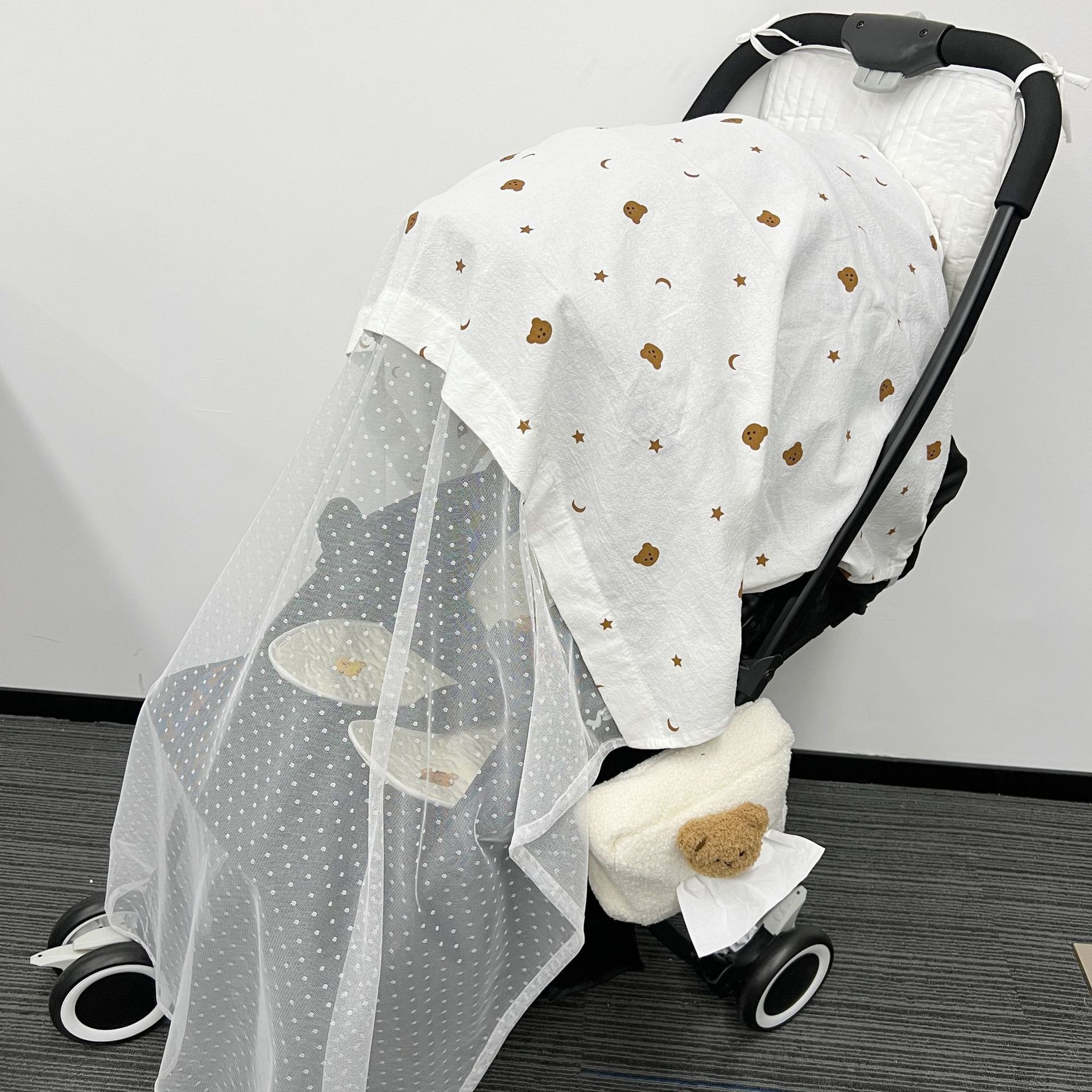 Ins  Baby Mosquito Net for Strollers Carriers Car Seats Cradles Portable & Durable Baby Insect Netting