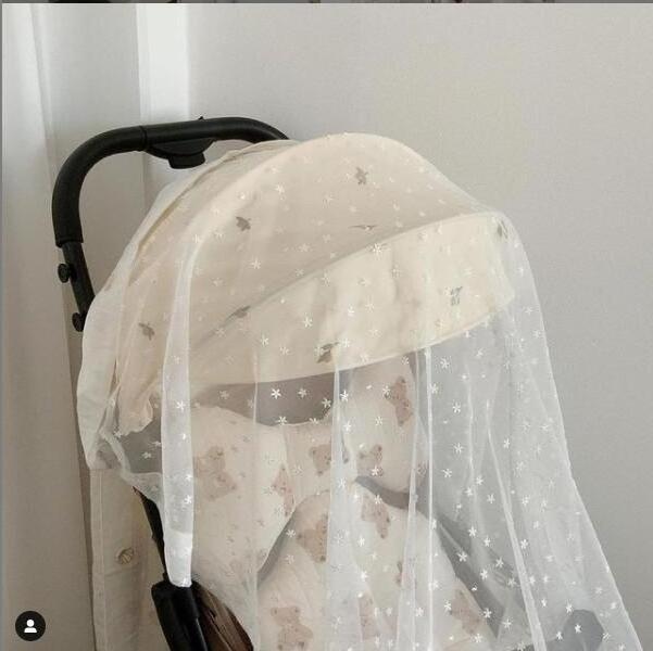 Ins  Baby Mosquito Net for Strollers Carriers Car Seats Cradles Portable & Durable Baby Insect Netting