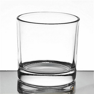 Mescente 2021 empty clear colored glass candle jar for candle making