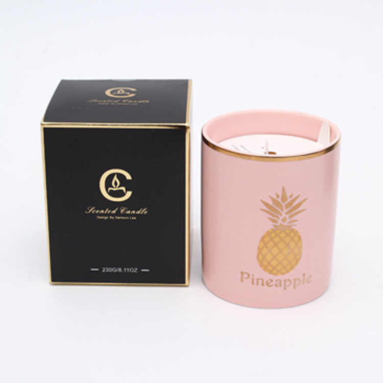 Mescente wholesale private label refillable scented candle marble canada