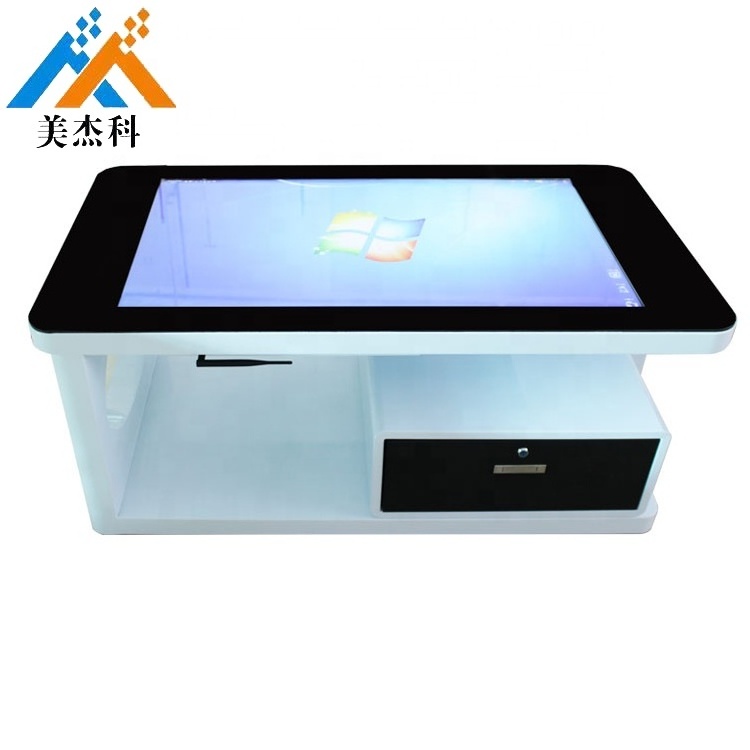 43 inch android smart home design digital touch screen lcd interactive coffee smart table