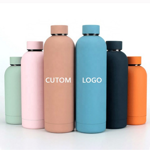 Custom Water Bottles with Logo Double Wall Vaccum Metal Gym Termos Sports Insulated Stainless Steel Water Bottles