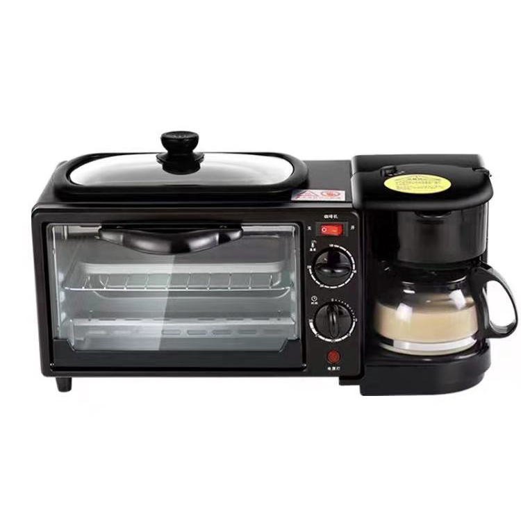 MJ High quality good price 3 in 1 breakfast machine 3 in 1 household breakfast machine breakfast maker machine with toast oven