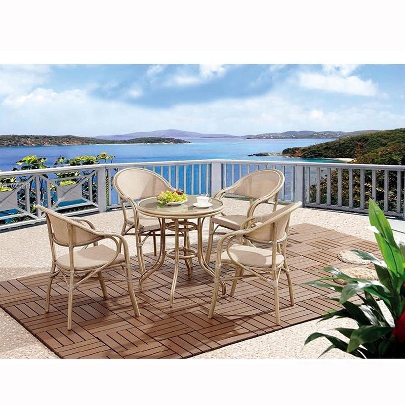 Wicker Dining Garden Chair Tavola Da Pranzo Garden Set Tavoli Con E Sedie Da Giardino In Legno Restaurant Allaperto Outdoor