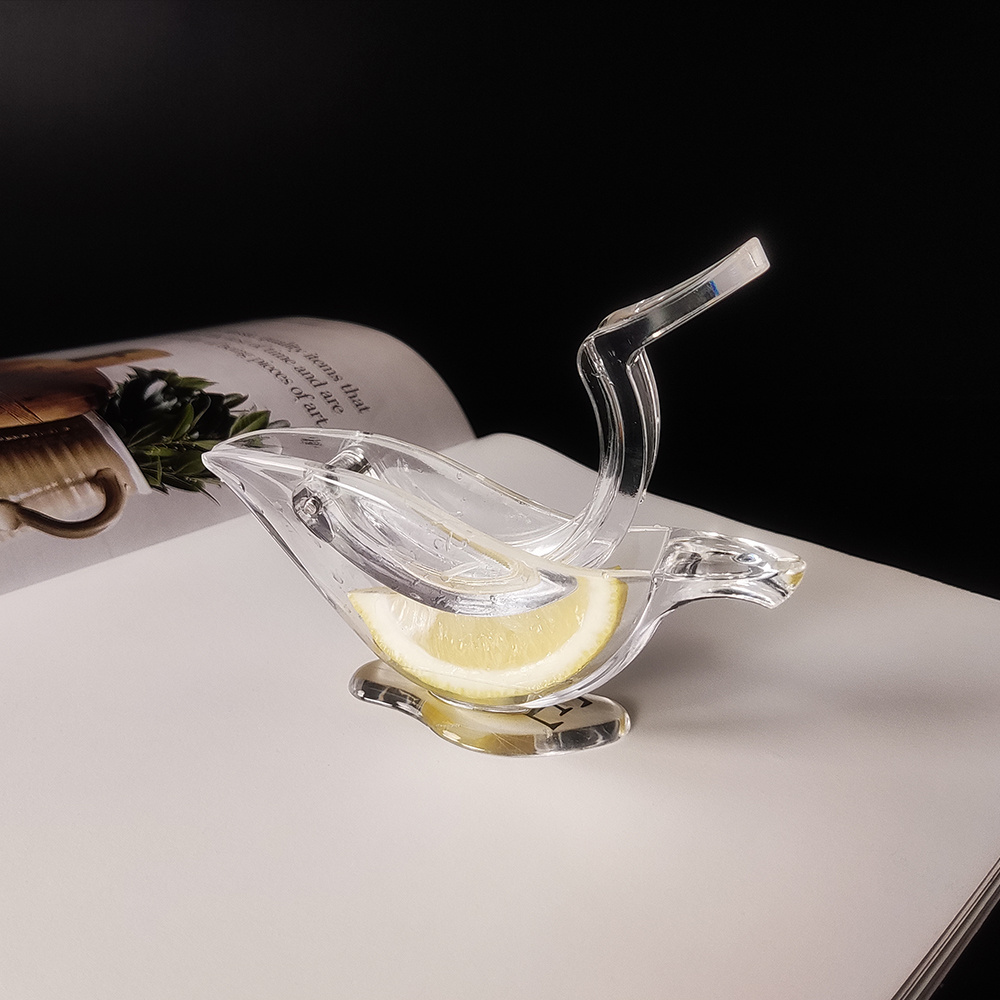 Cocina Especial Herramientas De Cocina Manual Lemon Squeezer Bird Acrylic Holder Lemon Squeezer Bird Fsh