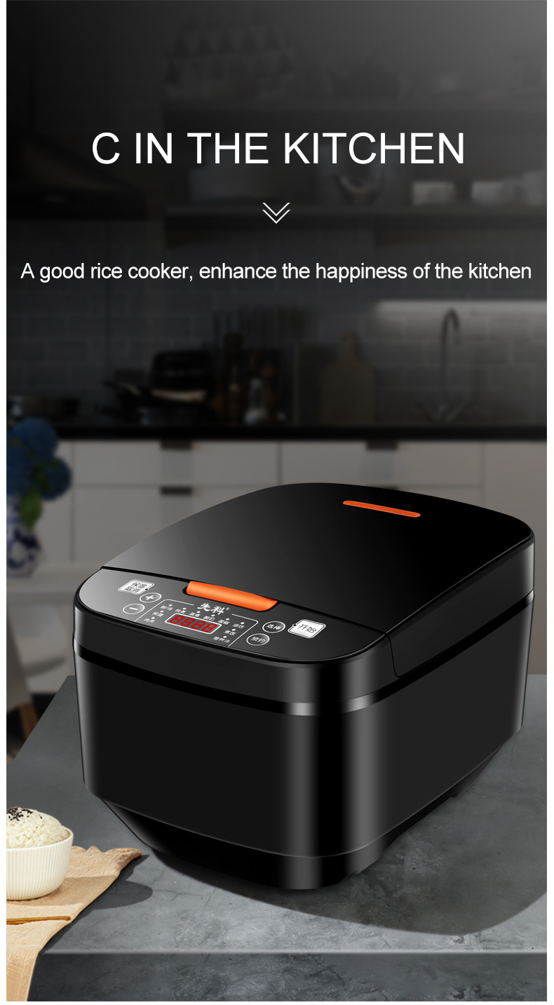 Rice Cooker 5L High Quality Kitchen Big Size Multi Function Commercial Digital Electric Rice Cookes