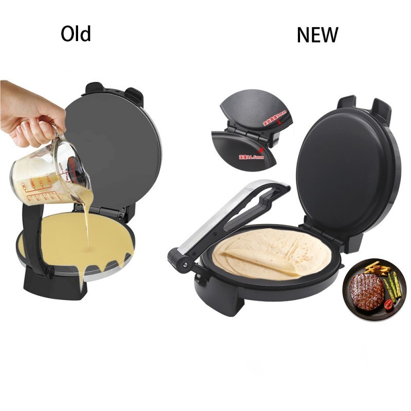 Hot Sell Rotimaker Electric Non-stick Indian style Chapati & Tortilla Crepe Pancake Chapati Roti Maker