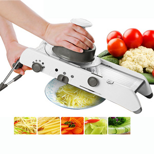 Manual Vegetable Slicer Chopper And Cutter Professional Grater With Adjustable 304 Stainless Steel Blades Vegetable Kitchen Tool