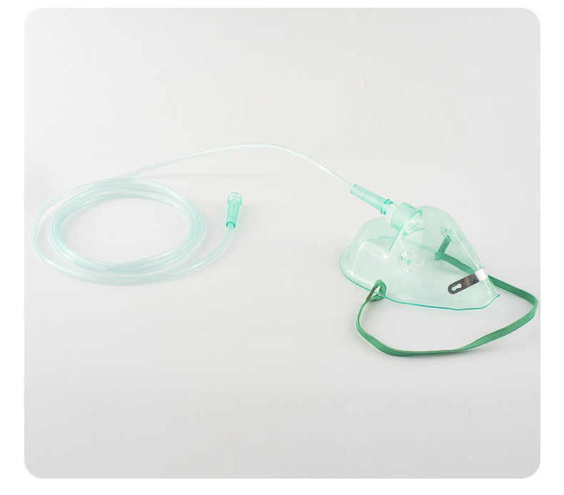 Breathing full face mask for sleep Medical Single use medical Nebulizer PVC transparent oxygen mask