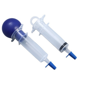 medical device Reusable large 80ml 60ml catheter tip feeding bulb syringe for food