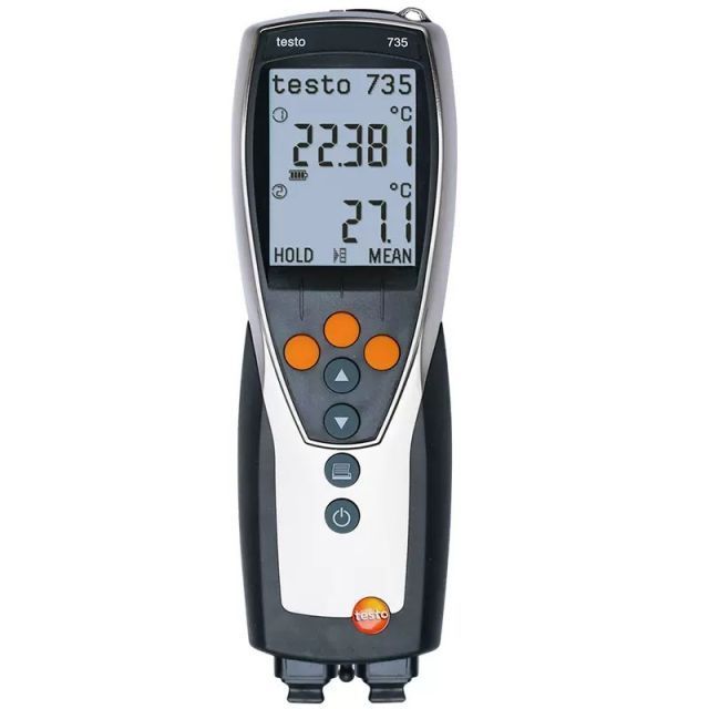 testo 735  3-Channel temperature measuring instrument