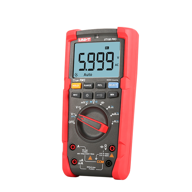 UNI-T UT15BPRO/UT17BPRO/UT18BPRO Digital Multimeter