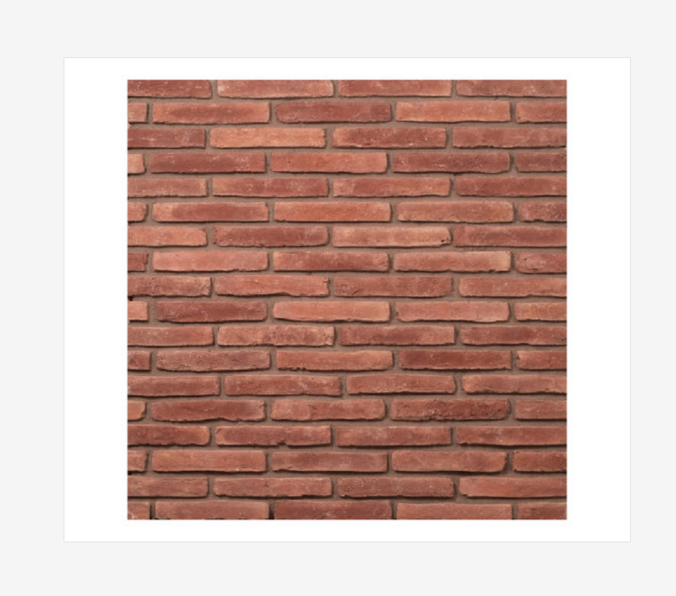 Ancient Red Brick Slice Building Exterior Wall Cultural Decoration Old Red Brick Interior Background wall panels