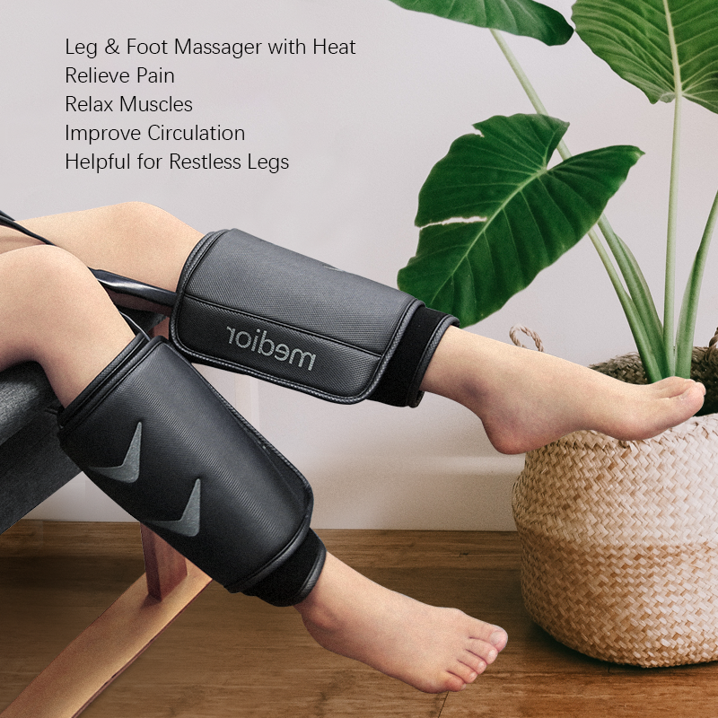 Relax leg muscles Hand hold air-press  ,facial massage reduce fat Leg Massager with Heat Air Compression Foot Massager