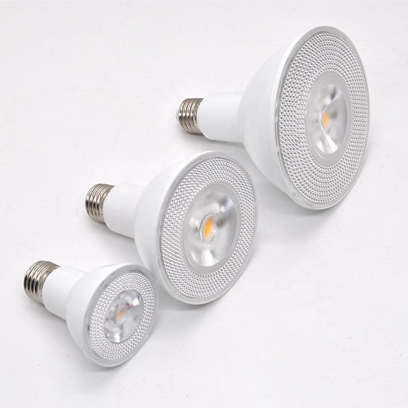 Anti-vertigo COB PAR38 LED Spotlight AC110V 220V dimmable Warm/Cold White Indoor track spot light E27 9W 15W 20W LED par bulb