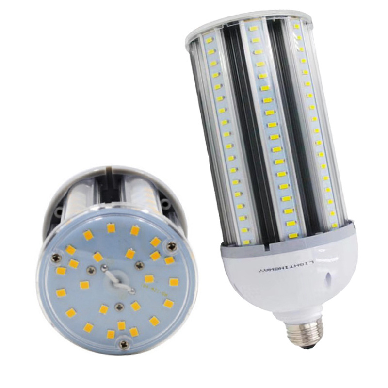 Outdoor IP65 high quality 360 degree led corn light 110v 220v high brightness 50W E27 E40 corn cob bulb for garden lighting