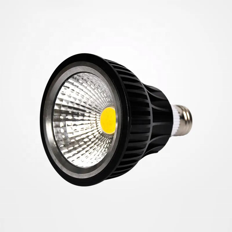 Aluminum Par20 led par light 220V 20W dimmable COB Par30 bulb focus ceiling lamp 5W 7W E27 Recessed Indoor Led track Spot light