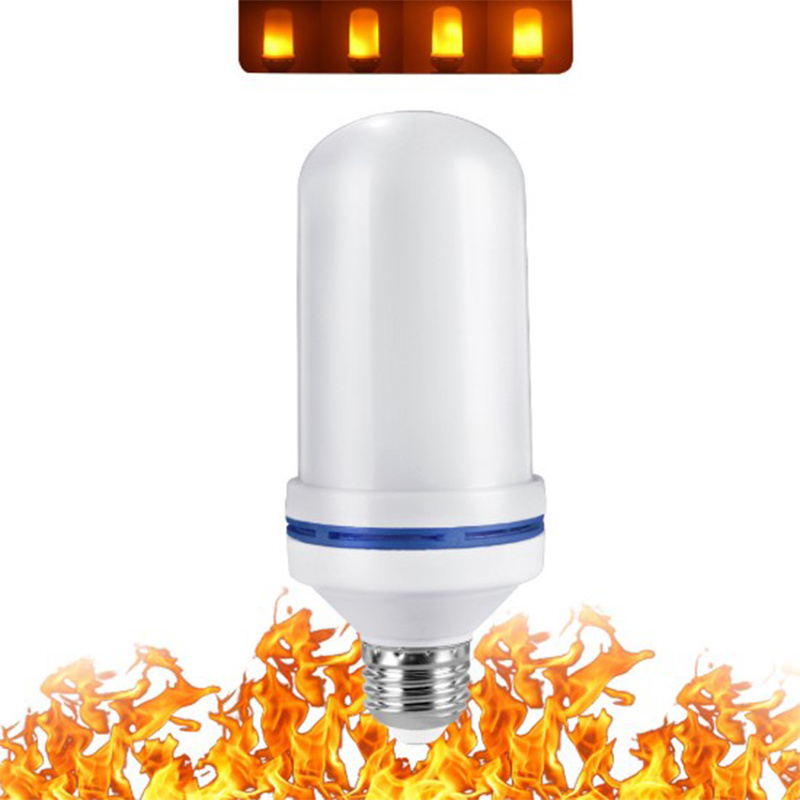 E27/E26/E14/E12/B22 gravity sensing simulation flame led light Christmas atmosphere KTV/Bar decorative flickering flame bulb