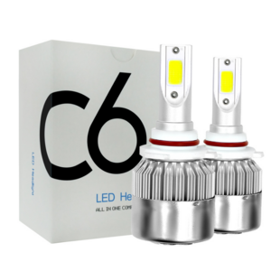 Super bright C6 H1 H3  led headlight bulbs H4 H7 H11 9005  retrofit car light 36w 9-36v COB high beam auto headlamp