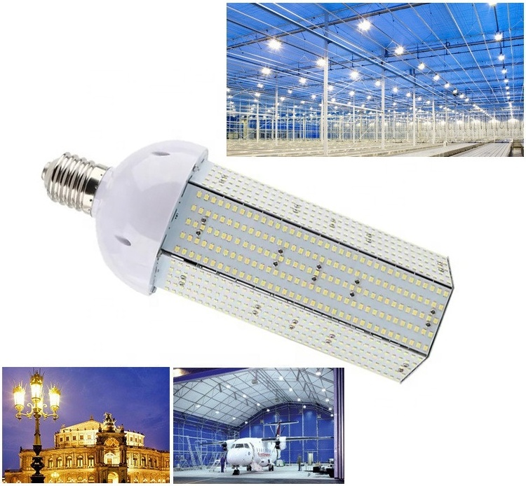 80w 100w 120w LED Corn Bulb E39 Base 6500k Daylight energy saving light bulb for Large Area Garage Factory Warehouse Linghting