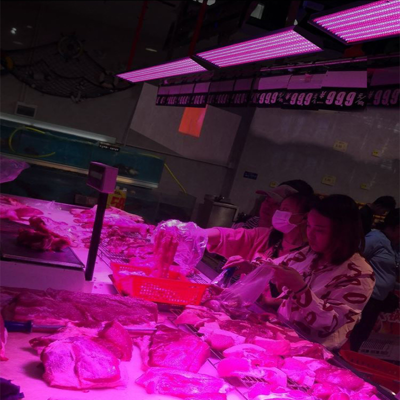 LED fresh pork light dish cooked food vegetables fruit seafood tube light Meat LED Slat Light 12V 85-265V  fresh lamp