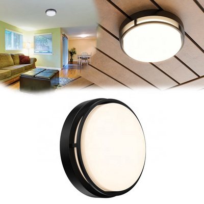 20W round black surface mounted led ceiling light Fixture AC120V dimmable indoor home lighting led ceiling down light lamp