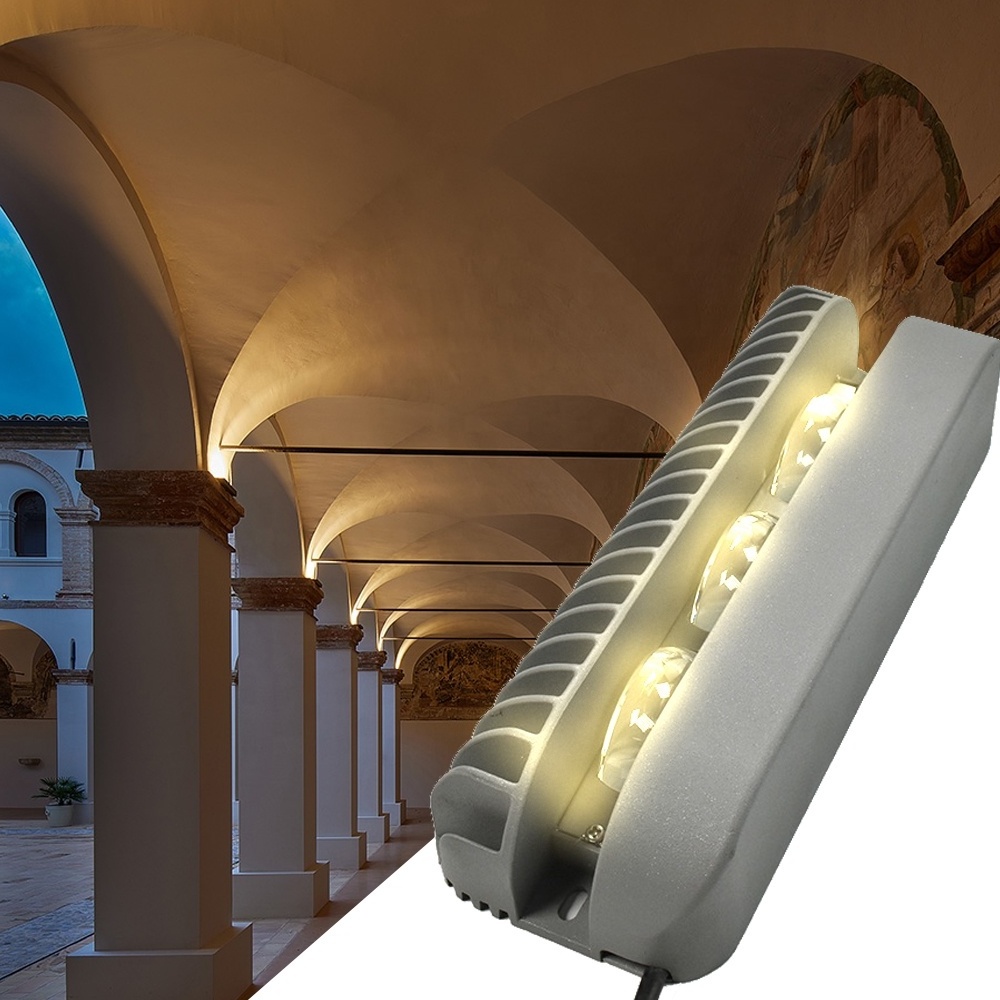 RGBW DMX512 180 Degree Luminous LED Porch Lights Surface Mounted Window Sill Light 36W LED Ceiling Under Aisle Hotel Wall sconce