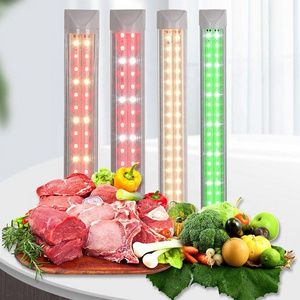 LED fresh light Single row vegetables fruit seafood tube light market deli lamp supermarket pork light